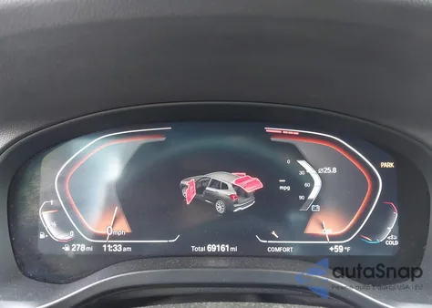 2023 BMW X3 Sdrive30I z USA, uszkodzony, nr VIN 5UX43DP00P9S22726